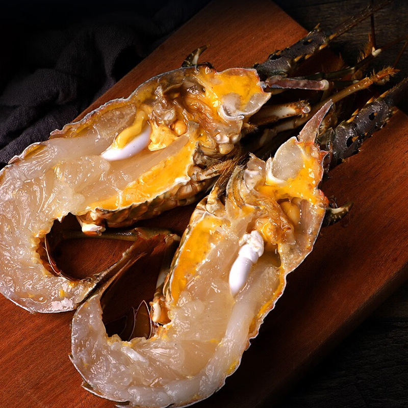Xiaoqinglong Live Frozen Large Lobster Wild Prawn Quick-Frozen Boston Lobster Seafood Fresh Aquatic Agricultural Products Wholesale
