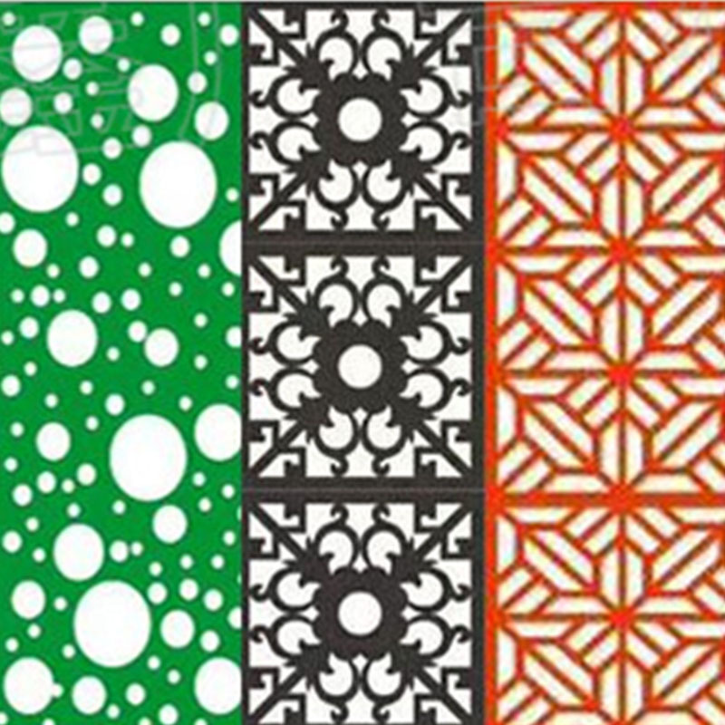 500 Dafang plate gusset plate advertising gusset plate color steel gusset plate hollow carved plate signboard decoration material door head