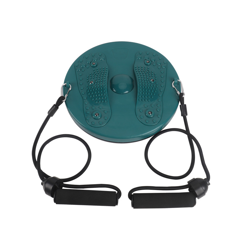 Cross-Border Special Supply of Magnet Slimming Tension Rope, Waist Twisting Disc, Home Sports and Fitness Equipment, Fat Burning, Foot Massage and Soothing