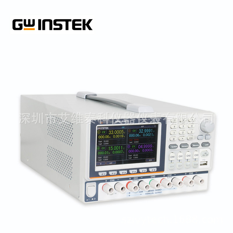 Gwinstek Gpp-4323 Programmable Dc Power Supply 32V/3A Gpp-2323 Multi-Channel Power Supply