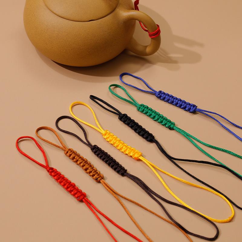 Teapot cover rope red rope teapot rope purple clay pot cover rope tie cover anti-fall rope wholesale manufacturers wholesale