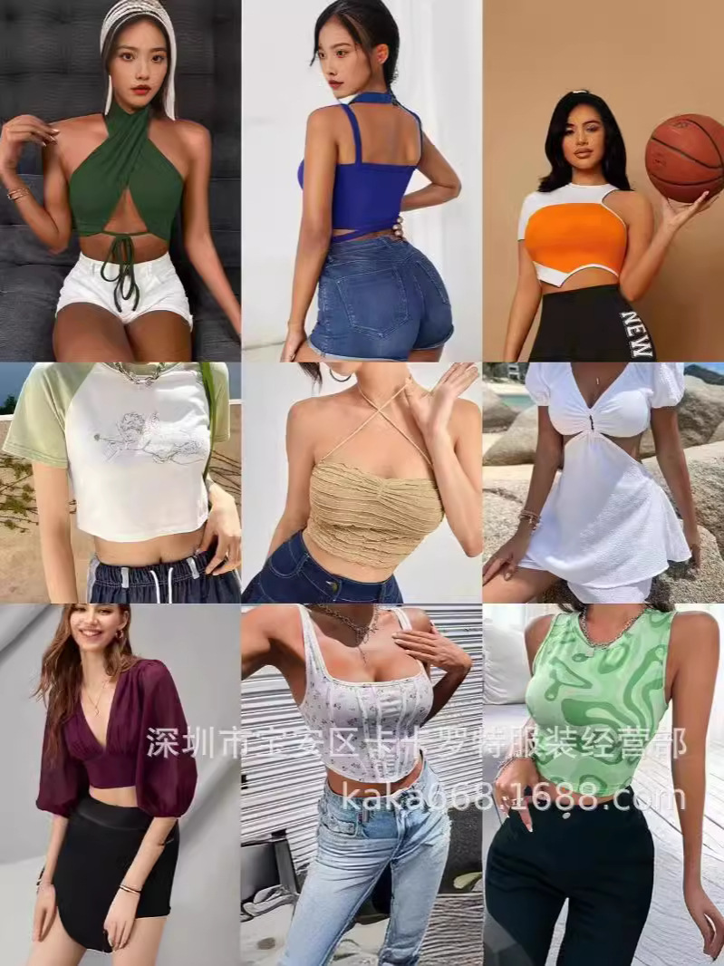 SHEIN Women's Foreign Trade Fashion Brand Hot Selling Southeast Asian Explosions Shein Women's Miscellaneous Fast fashion