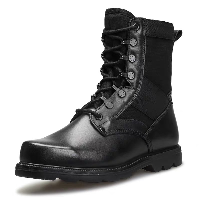 Outdoor Boots, Men's Hiking Boots, Security Boots, Fire-Fighting Ultra-Light Security Inspection Men's Boots, Boots, Breathable High-Top Boots, Men's Boots