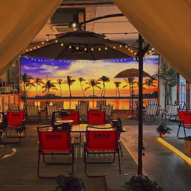 Widened and Highened New Style Thickened Egg Roll Table Folding Table Commercial