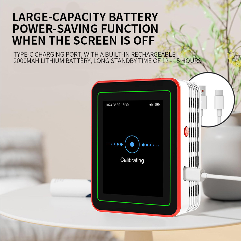 in stock 18 in 1 Formaldehyde Detector Air Quality Carbon Dioxide pm2.5 Data Storage Download