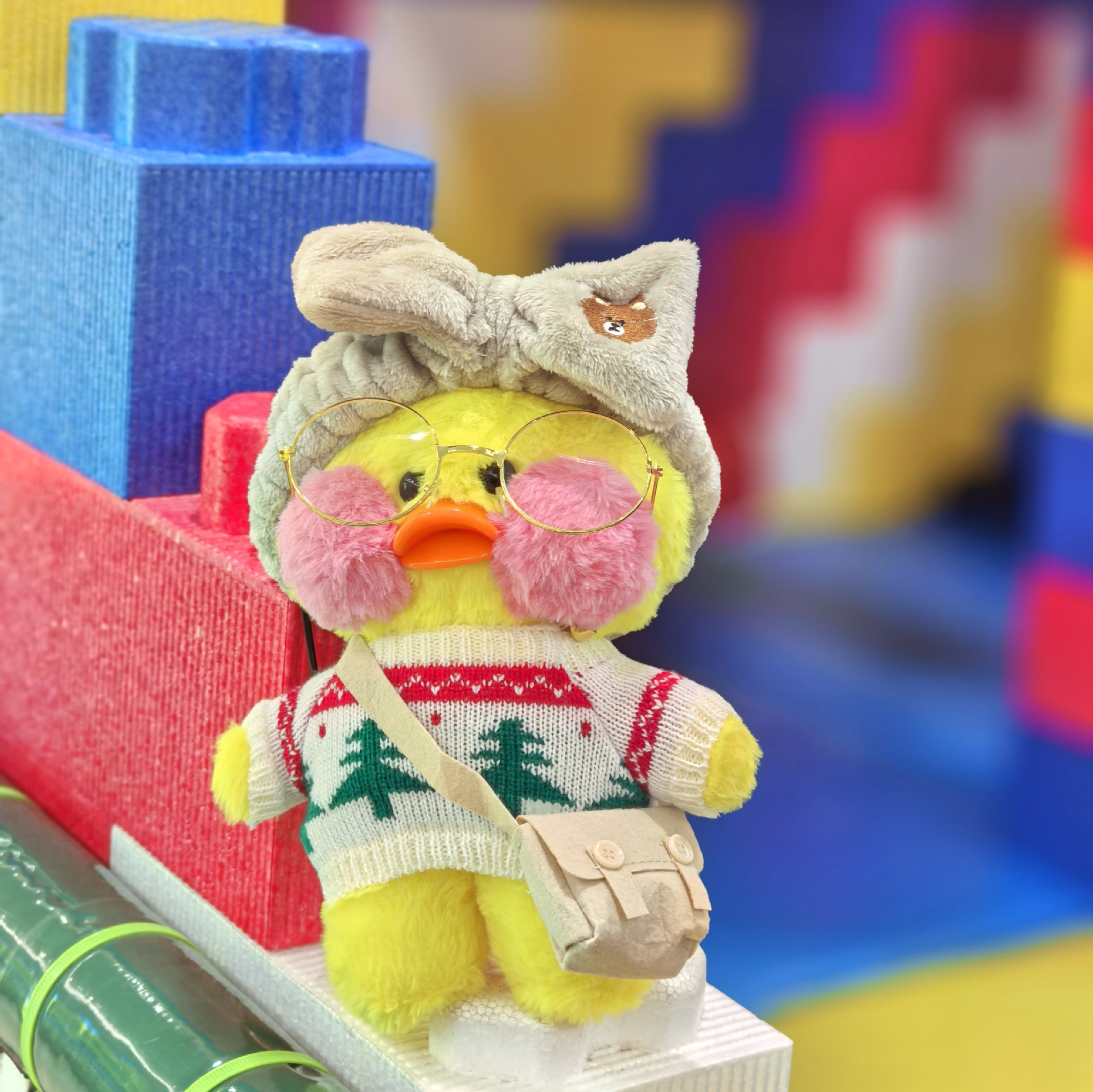 {Only Baby Clothes}25Cm Hyaluronic Acid Duck Doll Clothing Plush Toy Clothes Little Yellow Duck Girls and Kidsren Gifts