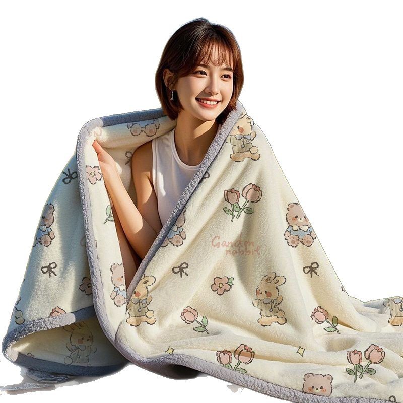 Free Shipping Sofa Blanket New Summer Thin Air Conditioning Blanket Office Nap Blanket Baby Kidsren Baby Four Seasons Blanket