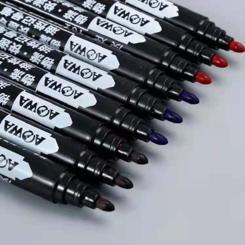 Marker Waterproof non-fading Oily Inkable Thick Large-head Pen Marker for Express Logistics Office