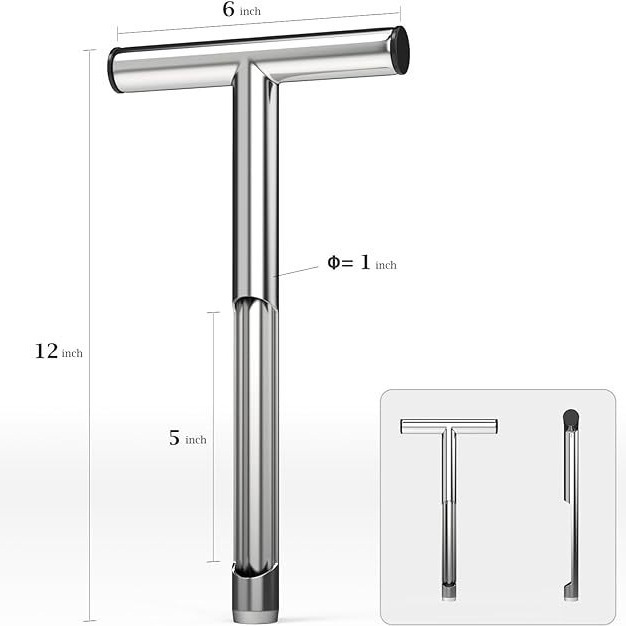 Soil Sampler Stadium Drill Soil Sampler with a Set of Garden Tools and 4 Reusable Samples