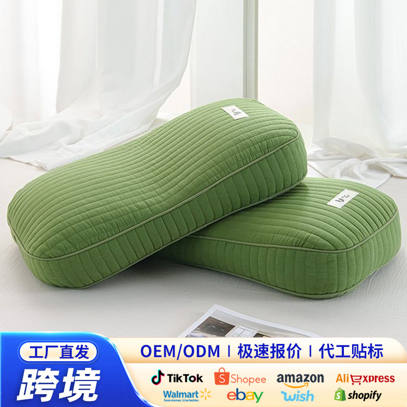 подушка из целой гречневой шелухи, жесткая подушка для сна, для мужчин