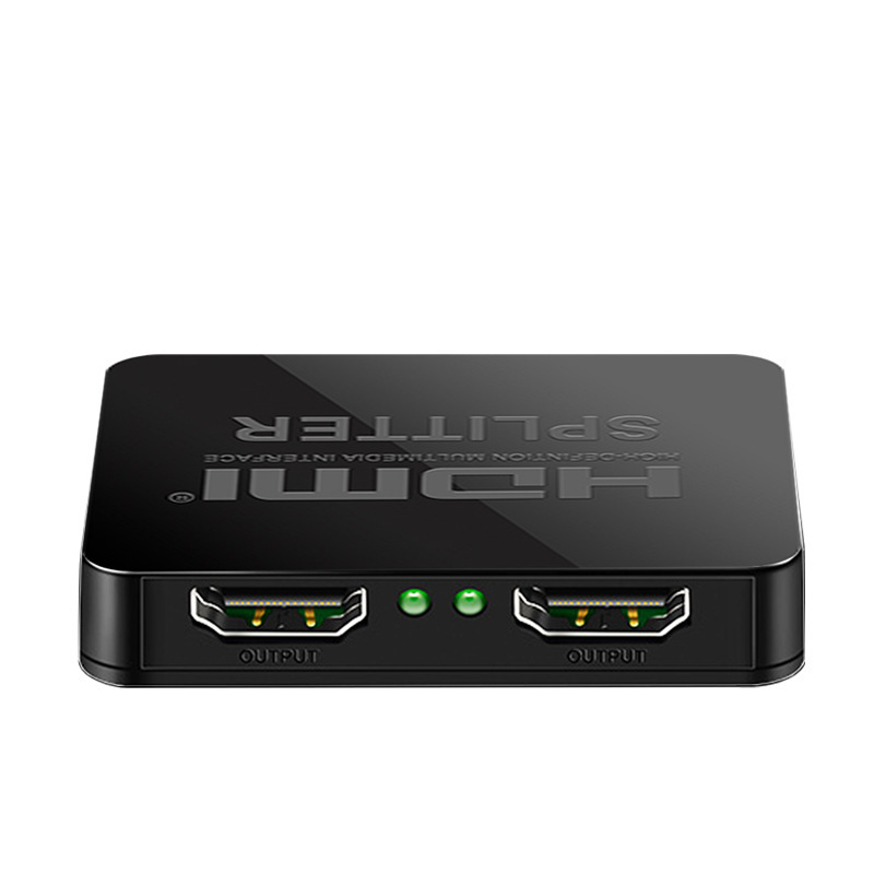 Hdmi distributor 1 in 2 out 1 drag 2 HD 4k audio and video computer 2 on the same screen splitter 1 in 2