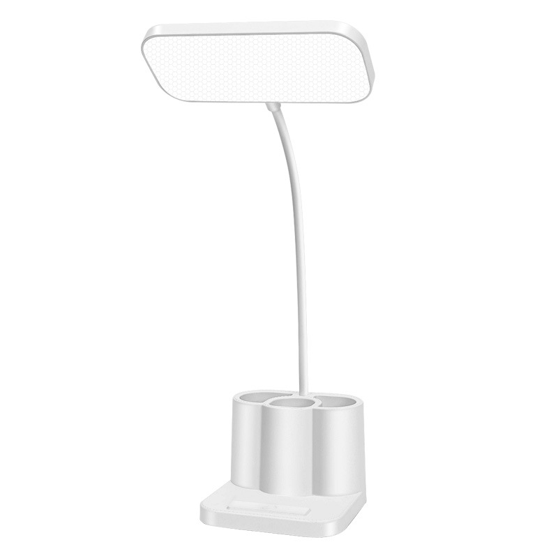 Bedroom eye protection LED pen holder children's eyesight protection learning desk lamp college dormitory desk reading bedside lamp