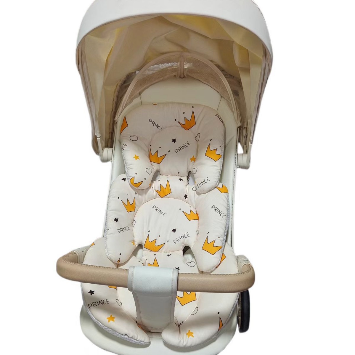 Baby Stroller Cushion Baby Stroller Cushion Lying Cushion Ridge Cushion Autumn and Winter Cotton Cushion Cushion Accessories Universal for All Seasons