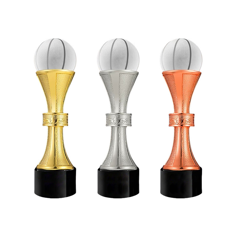 Metal Trophy Making Games Basketball Football Match Enterprise Celebration Outstanding Employees Award Creative Medal