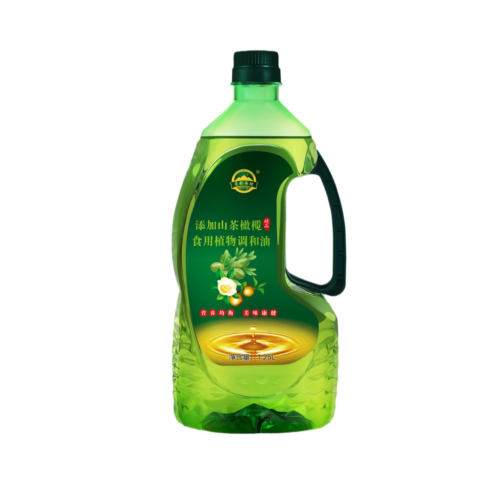 1.25/1.5/1.8 liters pure rice oil will sell gifts Camellia olive flax seed edible blend oil wholesale