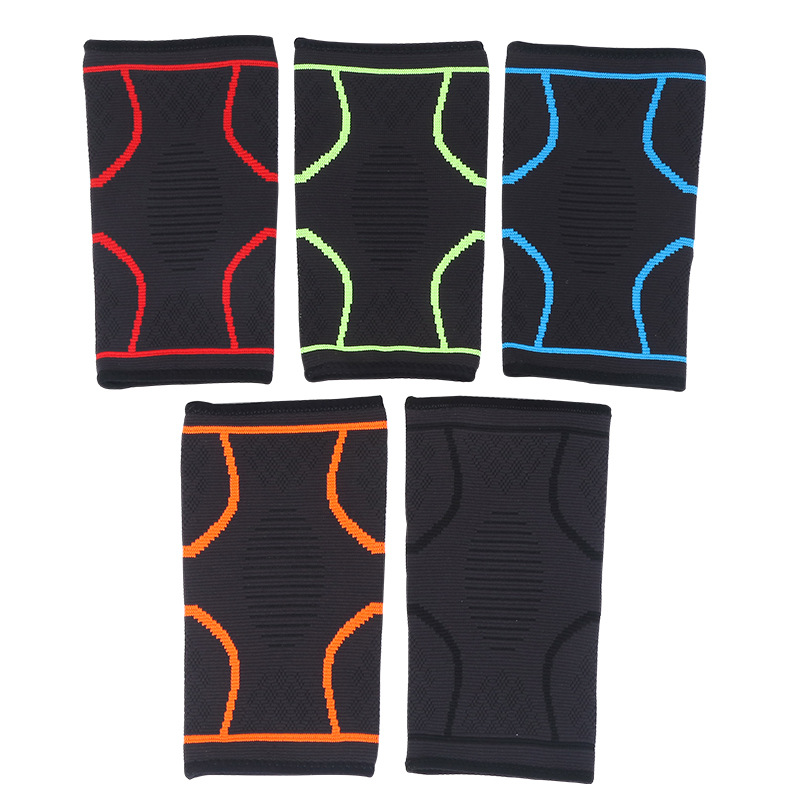 Sports elbow pad summer running basketball cycling mountaineering breathable nylon elbow pad basketball fitness knitted sports elbow pad