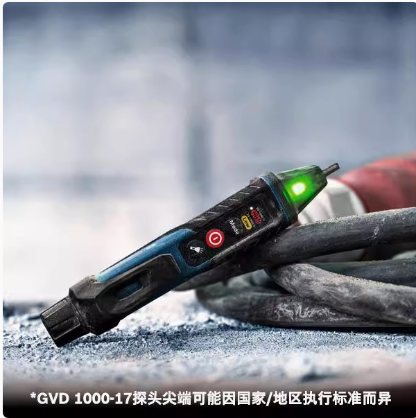 Электрическая тестовая ручка Bosch Gvd1000-17, бесконтактный тестер напряжения, умный тестер напряжения для электриков