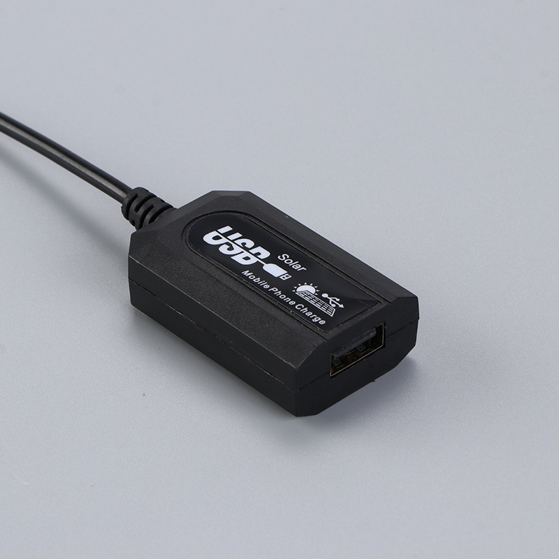 Special Voltage Regulator Cable for Solar Panels, Input 5-12V, Regulated Output 5V1.5A, Usb5V Voltage Stabilization