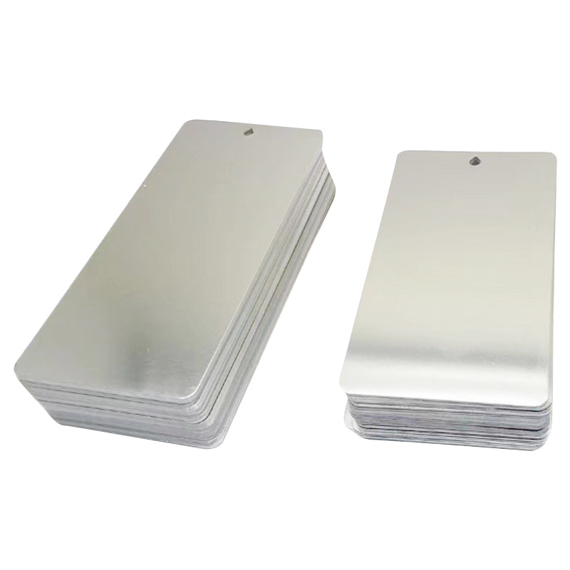 Spray test grade aluminum plate powder coating color plate paint test grade tinplate color plate paint test aluminum sheet
