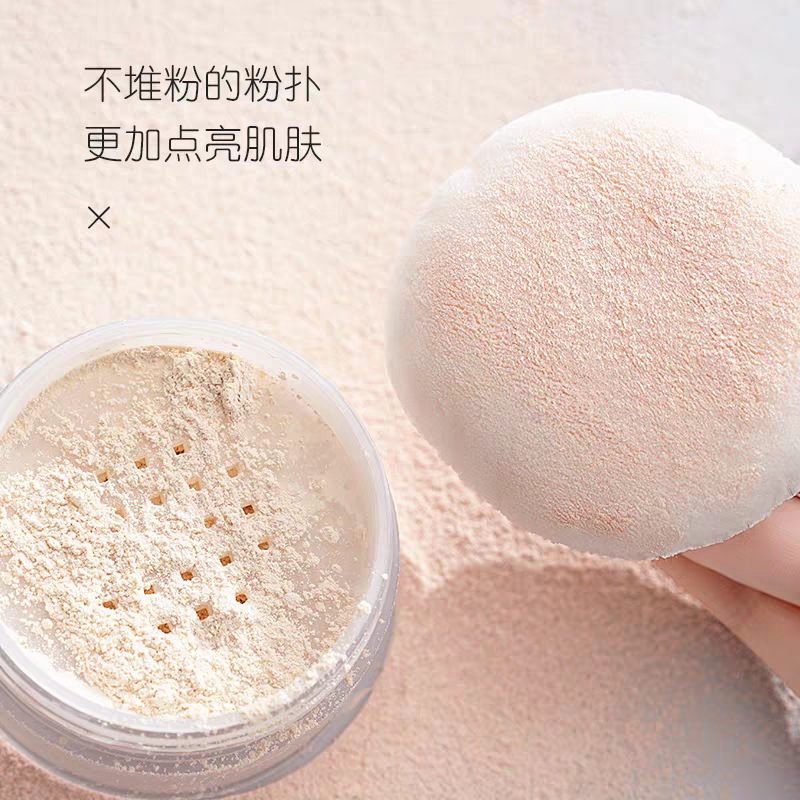 Crystal super soft powder puff wholesale skin-friendly short velvet Dry Powder Puff powder special non-eating powder round makeup honey powder puff