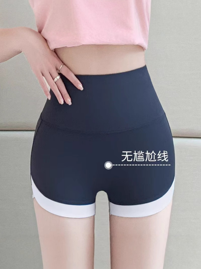 Shark Pants Women's Summer Thin Safety Pants Anti-Dipped Outer-Wearable Traceless Belly-Lifting Bottoming Shorts Leggings