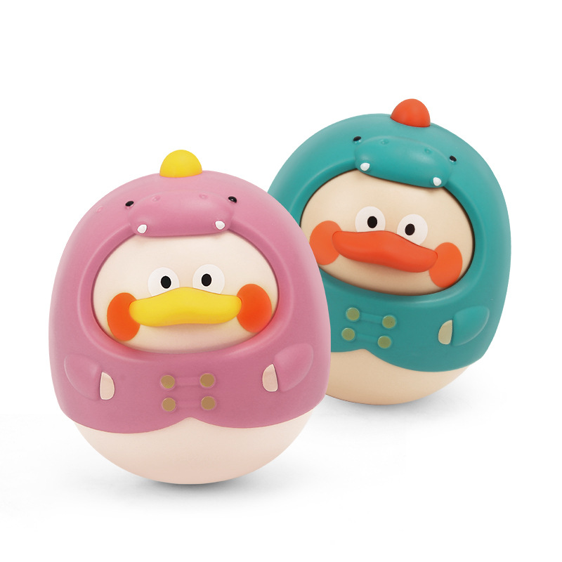 6-month-old baby cartoon tumbler toy decoration drop-resistant 0-1 years old baby early education educational toys children gifts