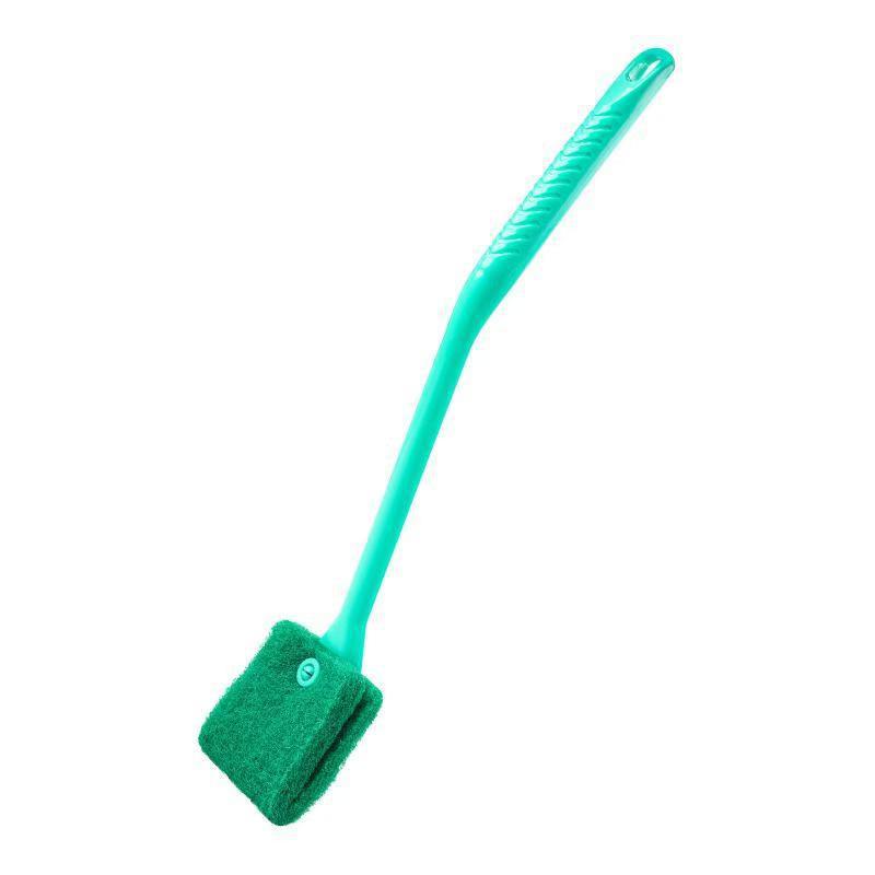 Fish Tank Cleaning Brush Long Handle No Dead Angle Aquarium Double-sided Brush Cleaning Algae Removal Algae Scraping Artifact Cleaning Brush