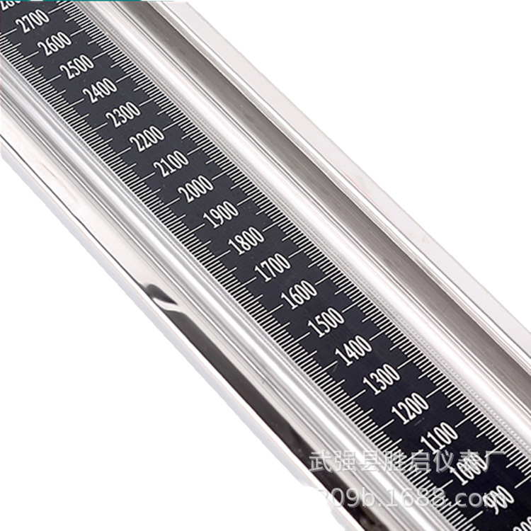 All stainless steel U-type pressure gauge ± 3000Pa plexiglass tube water column pressure Gas Natural Gas coal mine