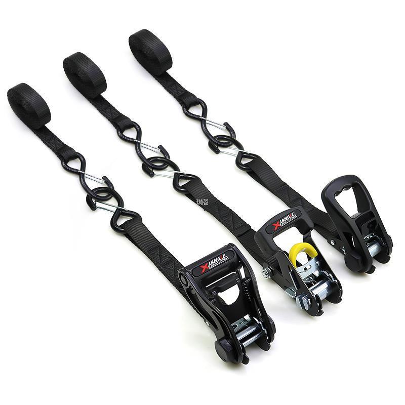 Car and Motorcycle Cable Tie Tensioner Binding Belt Cargo Tightening Brake Rope Ratchet Tightening Fixed Belt