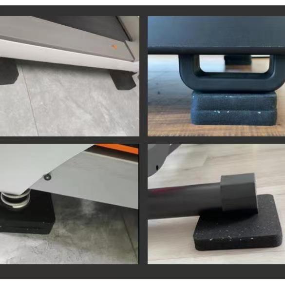 Treadmill Shock-Absorbing Mat, Mahjong Machine, Washing Machine Soundproof Mat, Spinning Bike, Sewing Machine, Indoor Composite Rubber Foot Pad