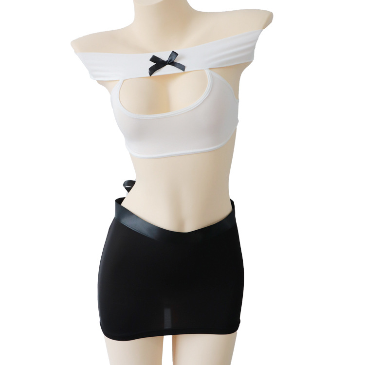 Lingerie ladies OL office uniform shoulder secretary low collar skirt suit a generation of 8003