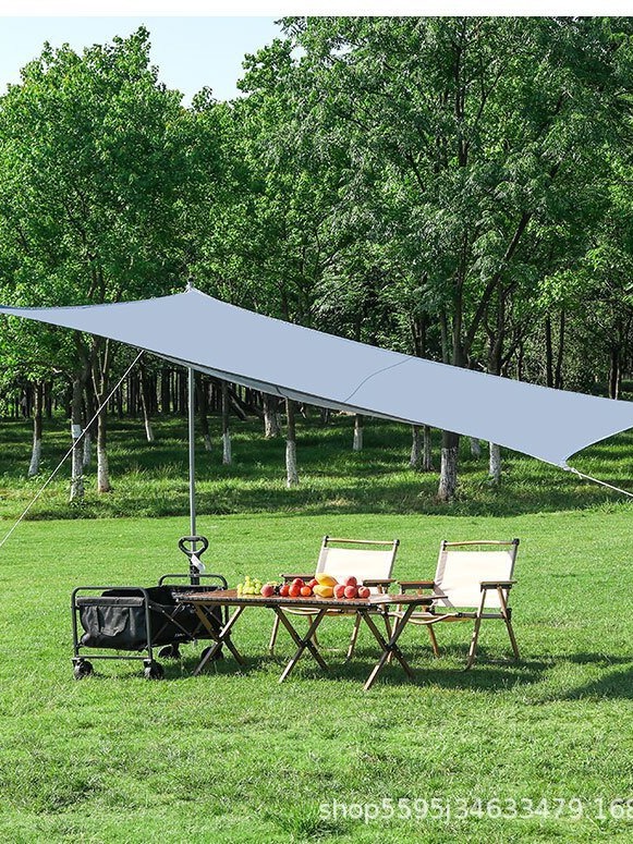 Shade Square Outdoor Balcony Cloth Shade Cloth Rain Cloth Shade Sail Shade Cloth Heat Insulation Shade Sail