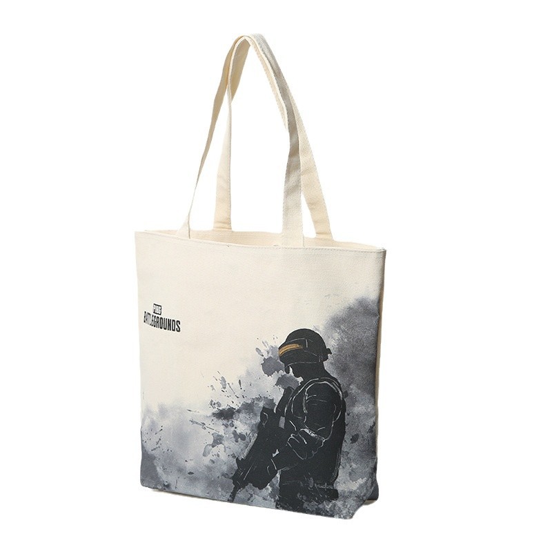 Factory tote bag custom company staff commuter tote bag printed logo creative Joker large capacity film bag