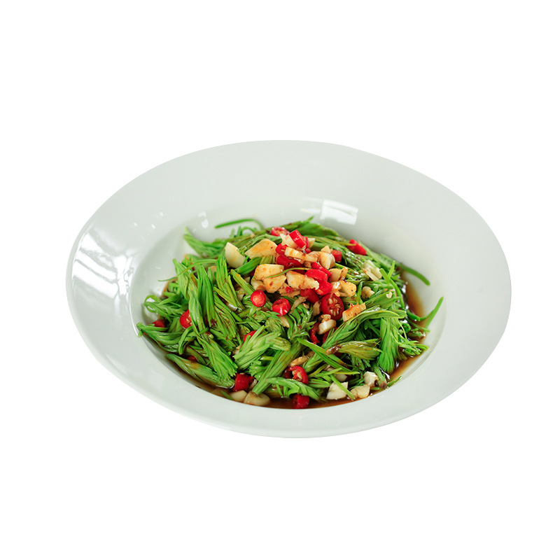 Alpine Shasongjian Hot Pot Cold Vegetable Dish Hotel Restaurant Catering Special Semi-Finished Ingredients Pre-Made Fresh Wild Vegetables