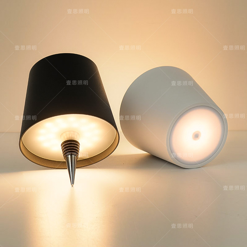 Wine Bottle Wine Headlight Restaurant Bar Light RGB Atmosphere Light Decorative Table Lamp Gift USB Charging Nightlight Cross Border