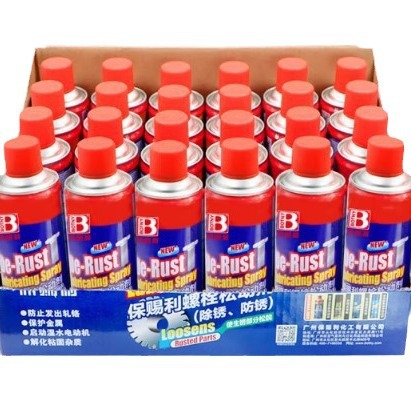 Baucili bolt loosening agent rust remover lubricant multifunctional glue remover rust self-spraying