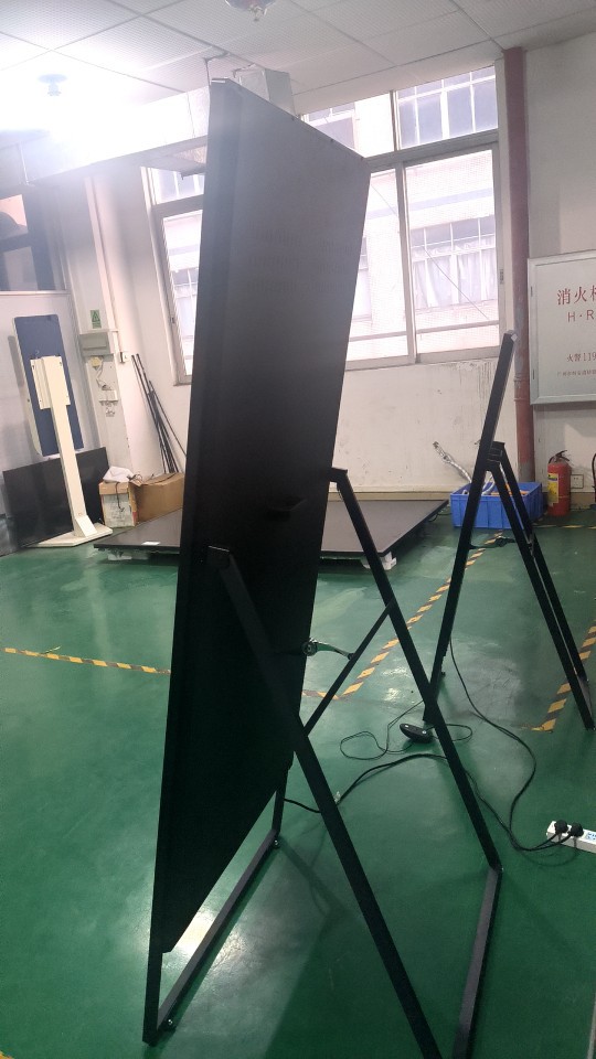 Электронный билборд вертикальный напольный интеллектуальный беспроводной экран