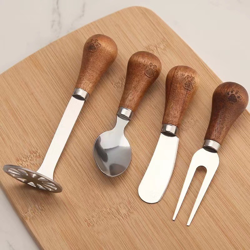 Super practical plump handle mash ins thickened stainless steel mud press potato mud purple sweet potato mud mud pressing artifact