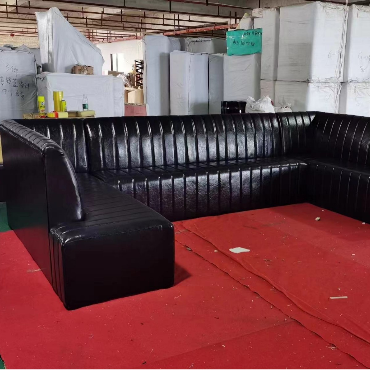 Factory Special Direct Sales Nightclub Tavern Bar Nightclub Disco Hall Hi Private Room Booth Bar Sofa Coffee Table Combination