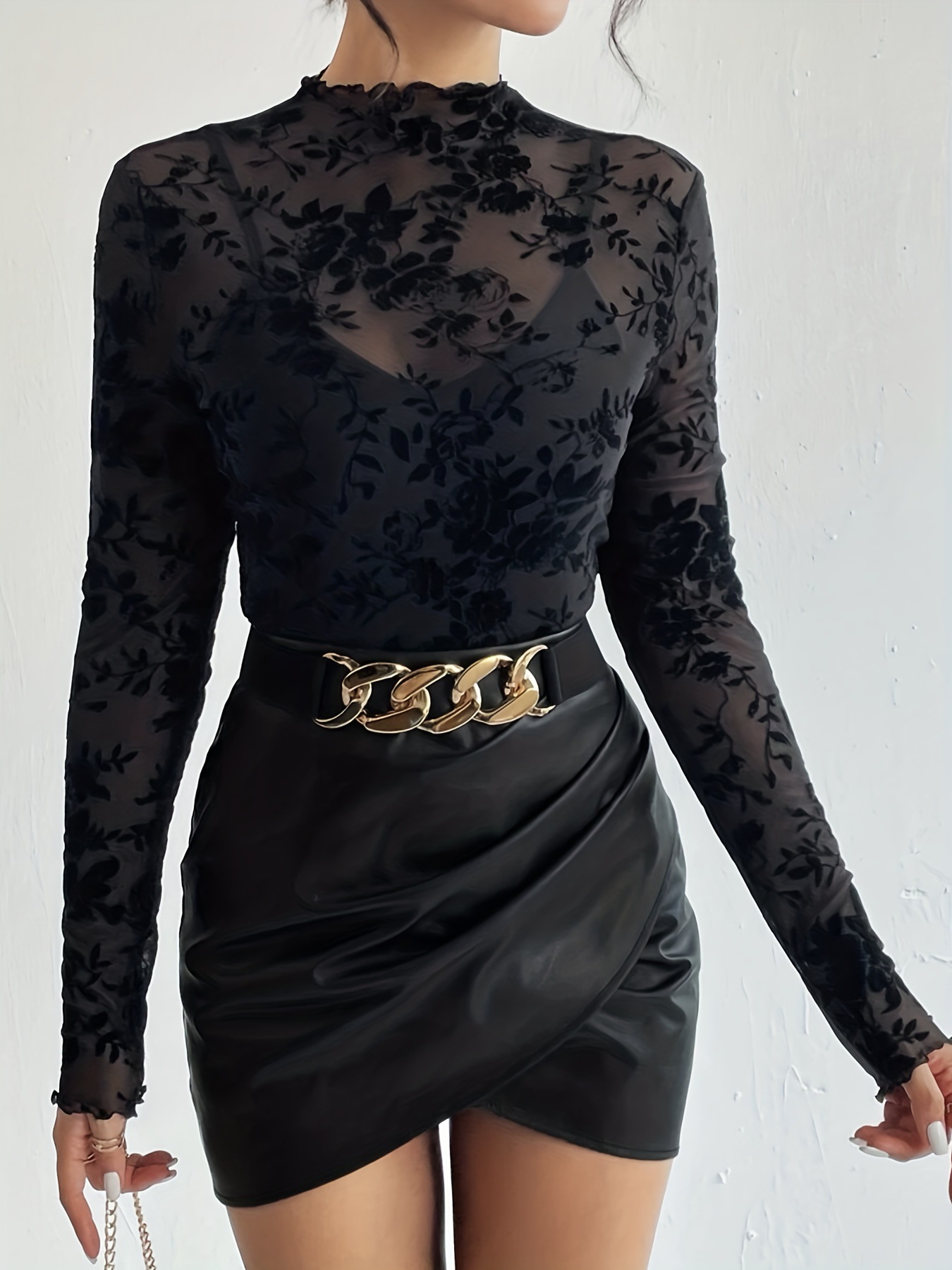 Европейская и американская одежда, 2025 однослойная безбрачная рубашка с стоячим воротником, элегантная рубашка для женщин