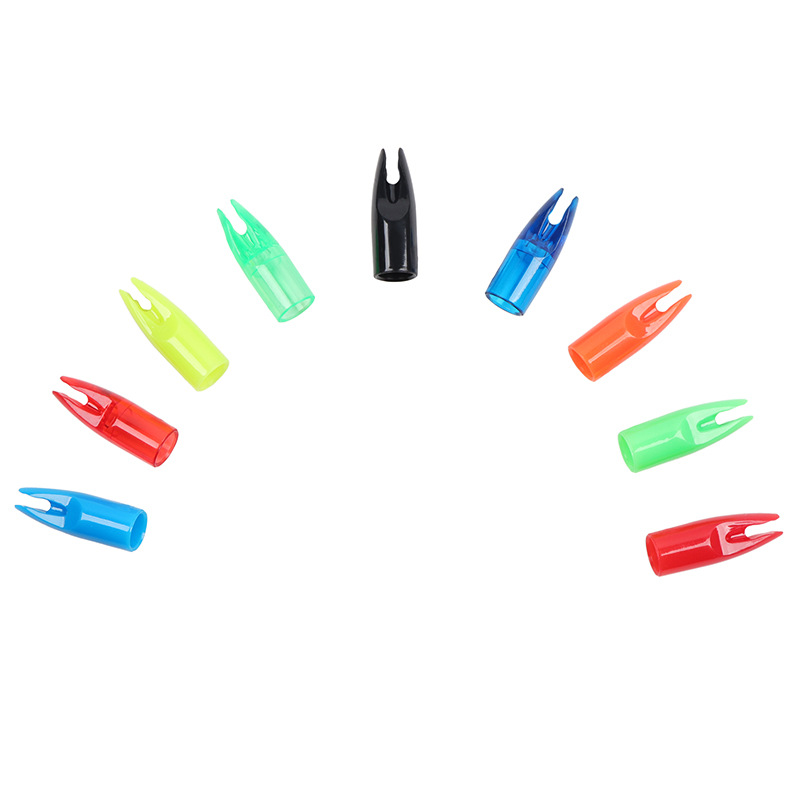 7mm Fiberglass Arrow Jacket Arrow Tail High Strength PC Material Solid and Durable Archery Bow and Arrow Special Accessories Arrow Tail