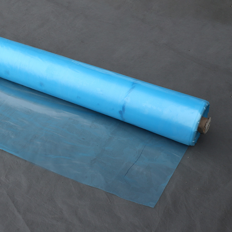 Greenhouse drip-free greenhouse film Light Blue anti-aging drip-free film plastic film pofilm transparent plastic cloth wholesale