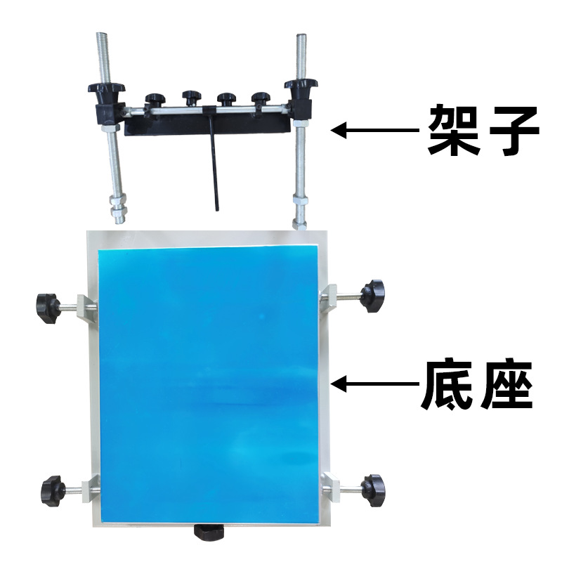 Screen printing table screen manual solder paste ink SMT printing flat surface multifunctional precision hand printing table source manufacturer