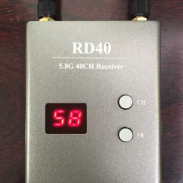 New 5.8G 40 channel RD40 grading high sensitivity receiver.