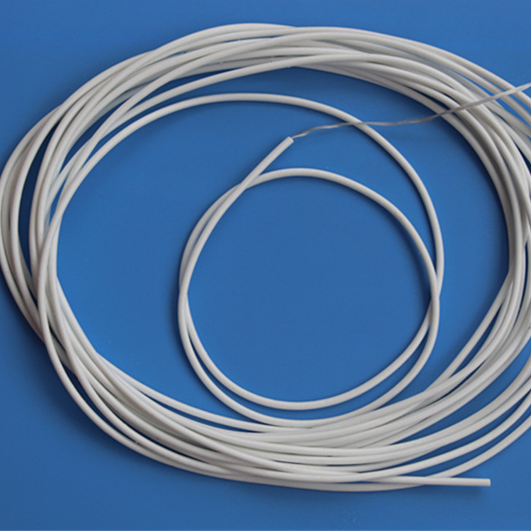 Dongguan Factory Direct Supply 3.0mm White Pvc Core-Spun Rope Kidsren's Skipping Rope Core-Spun Rope Can Be Mixed Batch and Does Not Fade