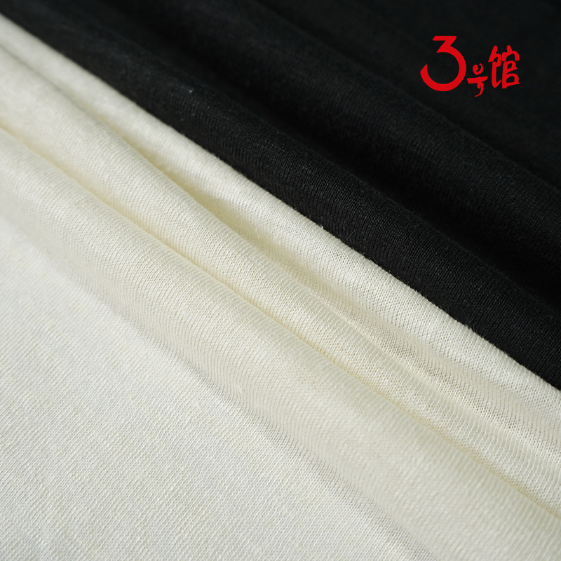 Pure hemp knitted jersey 200g hemp hemp foreign trade hemp T-shirt fabric spot beige hemp fabric