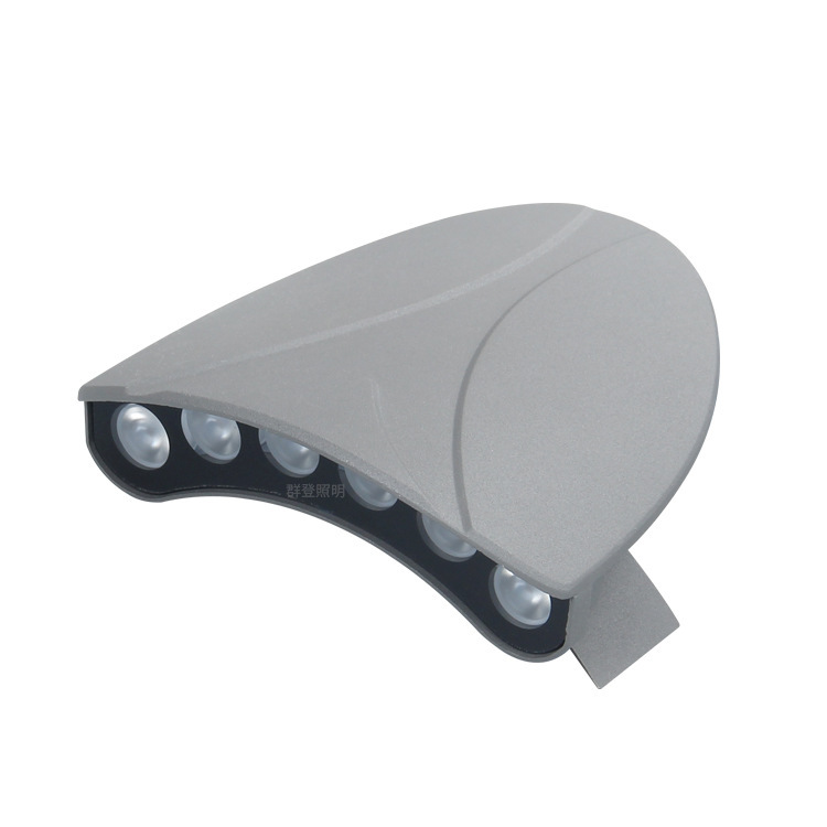 Outdoor Lighting Project Rainproof Dmx512 External Control Led Tile Light Ancient Building Pavilion 6W Corrugated Light