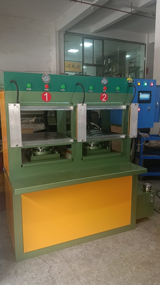 Cold-pressing insole forming machine Cold-pressing setting machine Two-cylinder cold-pressing insole forming machine Laboratory special equipment
