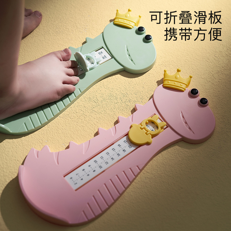 Dinosaur Foot Measurer Baby Foot Length Measuring Ruler Baby Home Accurate Foot Measurer Kidsren's Shoe Measuring Artifact Foot Length Measuring Device