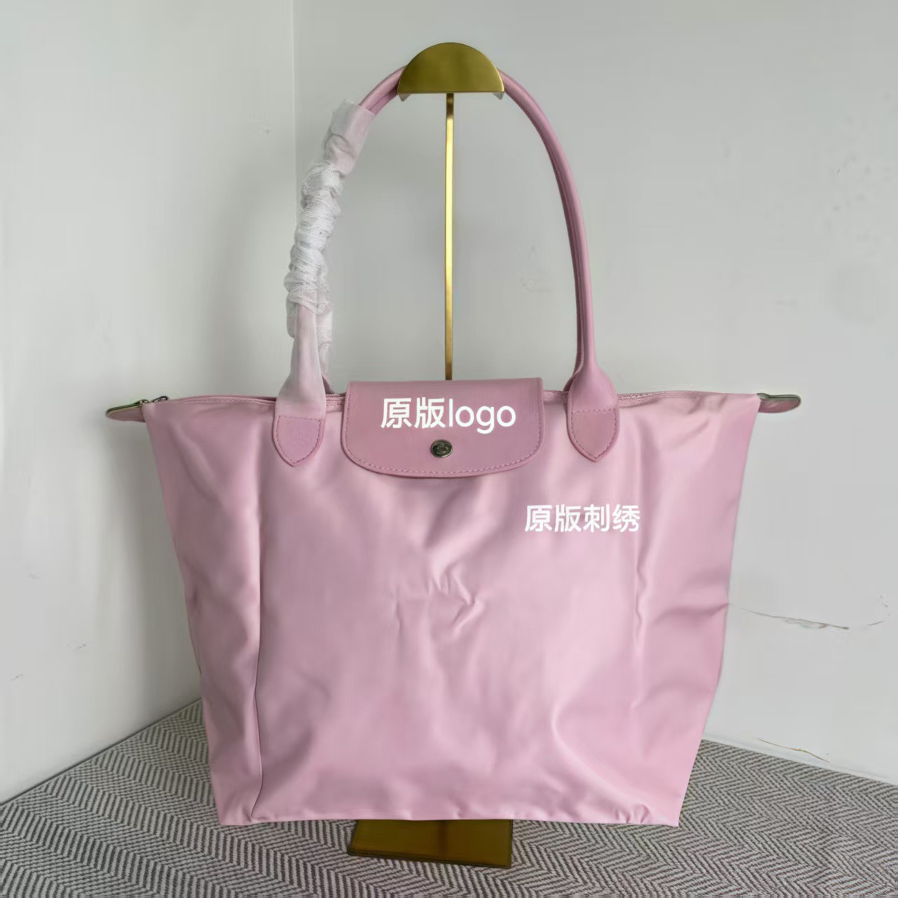 French Dragon Bag 70th Anniversary Nylon Bag Dumpling Bag Tote Bag Shoulder Bag Handbag Underarm Bag Folding Bag